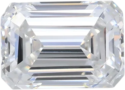 2.06 Carat D VS1 Emerald Lab Diamond