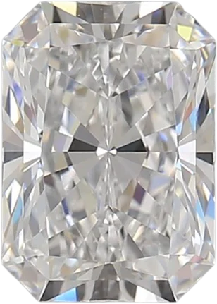 2.07 Carat D VVS1 Radiant Lab Diamond