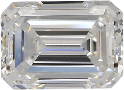 2.08 Carat D VS1 Emerald Lab Diamond