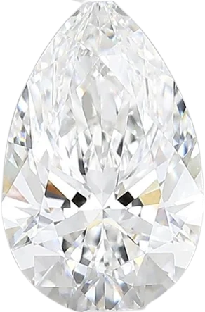 2.09 Carat E vvs2 Pear Lab Diamond