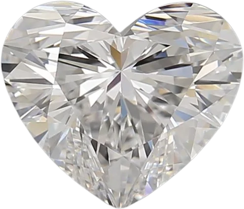 2.1 Carat D VVS1 Heart Lab Diamond