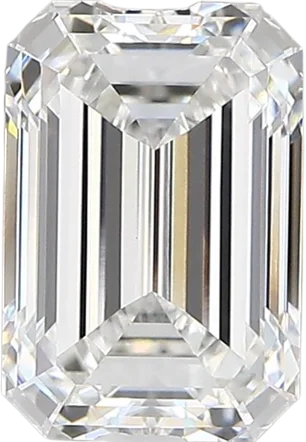 2.19 Carat E vvs2 Emerald Lab Diamond