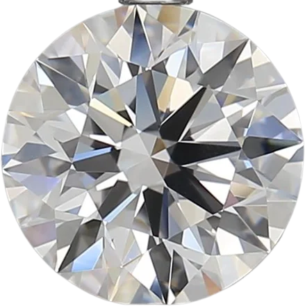 2.4 Carat D VS1 Round Lab Diamond