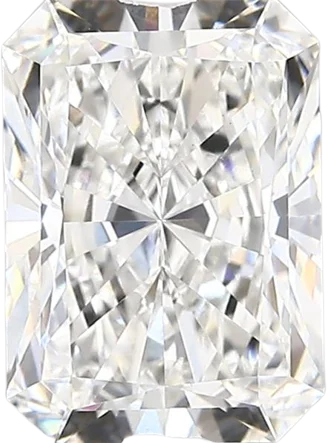 2.44 Carat F vvs2 Radiant Lab Diamond