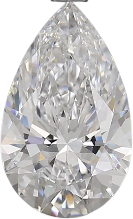 2.5 Carat D VVS2 Pear Lab Diamond