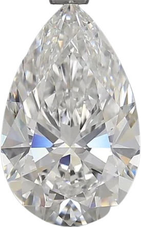 2.5 Carat E VVS2 Pear Lab Diamond