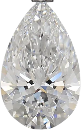 2.55 Carat D VVS2 Pear Lab Diamond