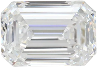 2.58 Carat D VVS2 Emerald Lab Diamond