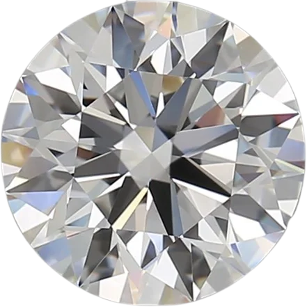 2.59 Carat D IF Round Lab Diamond