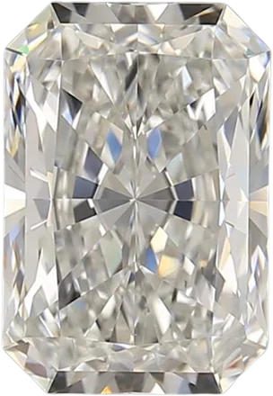 2.75 Carat F VVS2 Radiant Lab Diamond