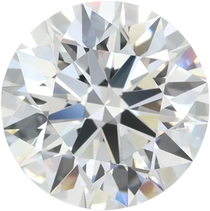 2.82 Carat D VVS2 Round Lab Diamond