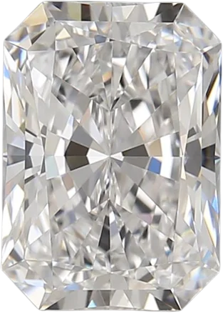 2.84 Carat D VVS1 Radiant Lab Diamond