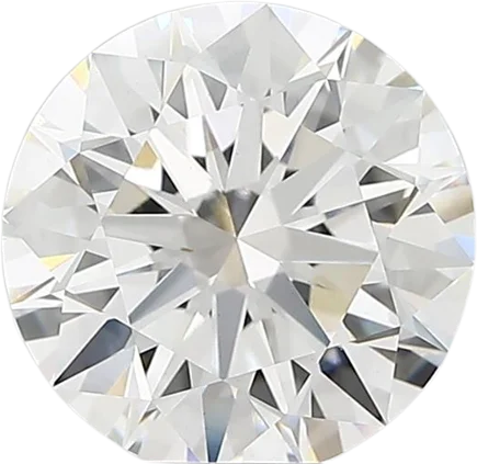 2.85 Carat F VVS2 Round Lab Diamond