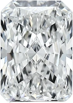 2.95 Carat E VVS1 Radiant Lab Diamond