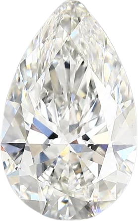 2.97 Carat F vs1 Pear Lab Diamond