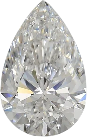 3 Carat E VS2 Pear Lab Diamond