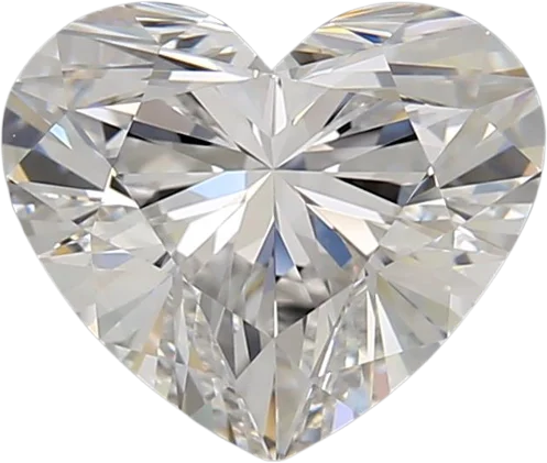 3.03 Carat D VVS1 Heart Lab Diamond