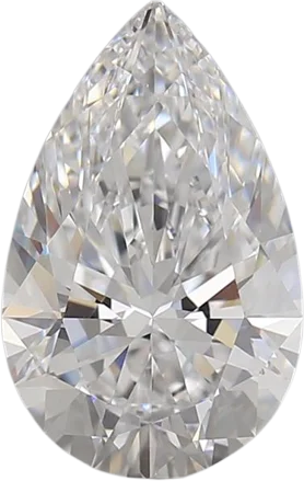 3.06 Carat D VVS2 Pear Lab Diamond