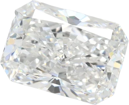 3.08 Carat D VVS1 Radiant Lab Diamond