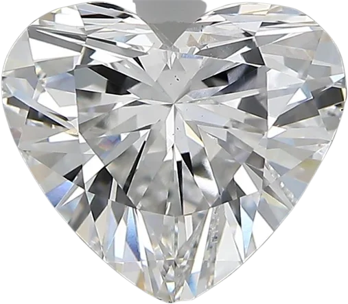 3.09 Carat E vs1 Heart Lab Diamond