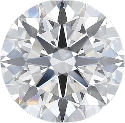 3.17 Carat D VVS2 Round Lab Diamond