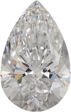 3.38 Carat D VVS2 Pear Lab Diamond