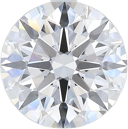 3.41 Carat D VVS2 Round Lab Diamond