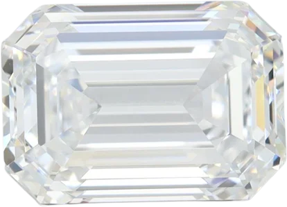 3.59 Carat D VVS2 Emerald Lab Diamond