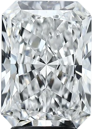 3.71 Carat D VVS2 Radiant Lab Diamond