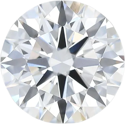 3.74 Carat E VVS2 Round Lab Diamond