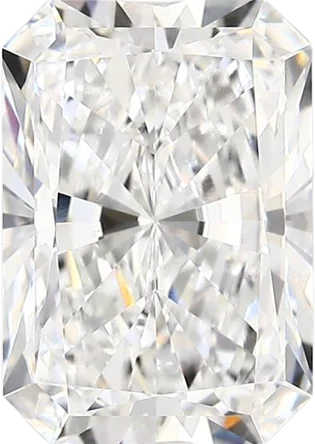 4.02 Carat D vs1 Radiant Lab Diamond