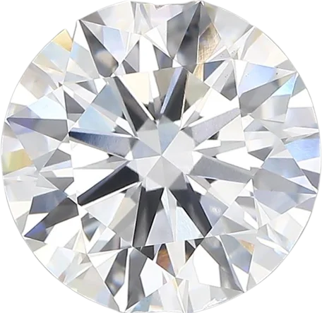 4.03 Carat D vs2 Round Lab Diamond