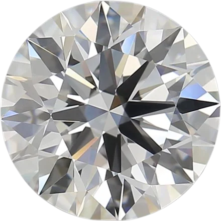 4.05 Carat D IF Round Lab Diamond