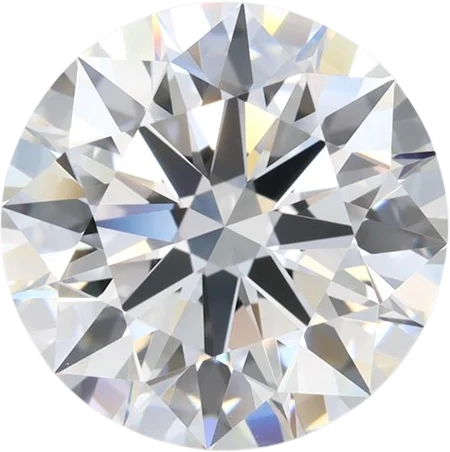 4.72 Carat E IF Round Lab Diamond