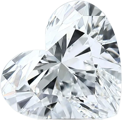 4.94 Carat E VVS2 Heart Lab Diamond