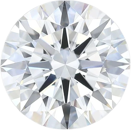 5.88 Carat E VVS2 Round Lab Diamond