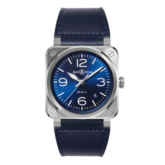 Bell and Ross Blue Steel 41mm Watch