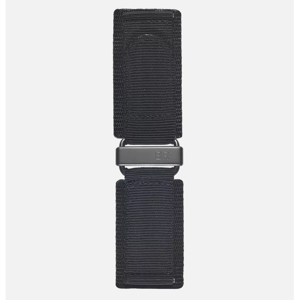 Bell & Ross Black Synthetic Fabric Strap with Black PVD Buckle