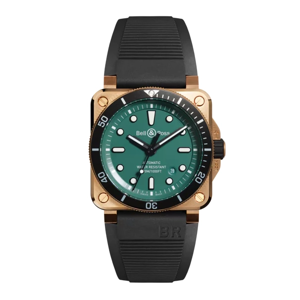 Bell & Ross BR 03-92 Diver Black & Green Bronze