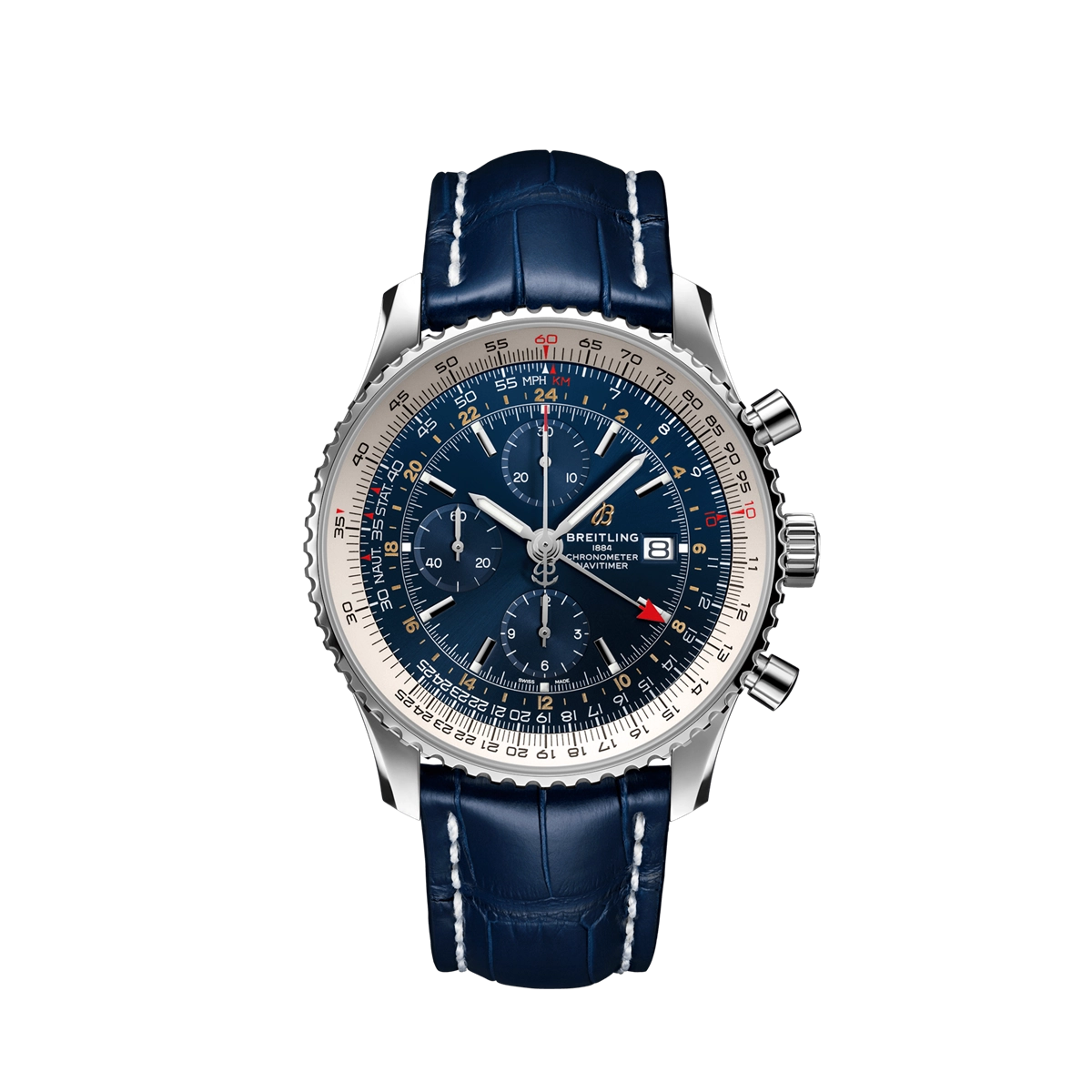 Breitling Navitimer Chronograph GMT 46 - Blue Dial