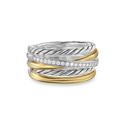 David Yurman 11mm Crossover Ring