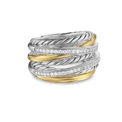 David Yurman 16mm Crossover Ring