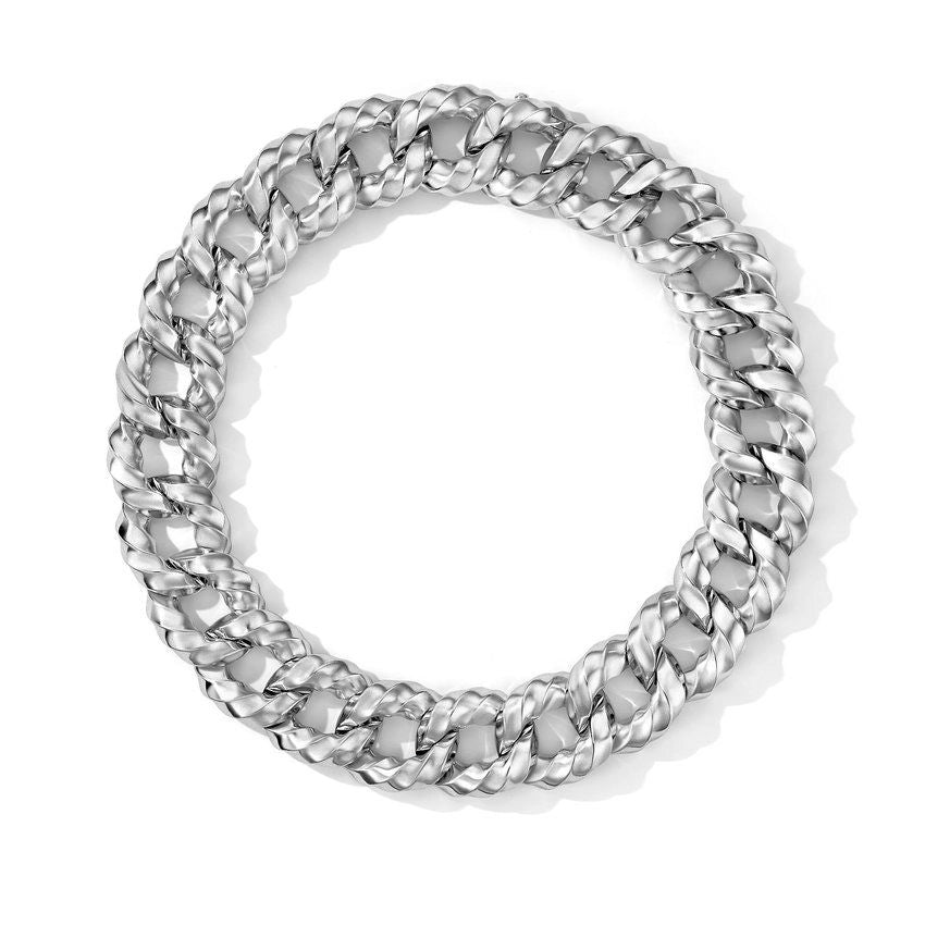 David Yurman 23mm Cable Edge Curb Link Necklace