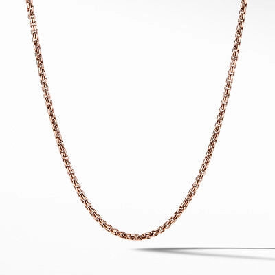 David Yurman 2.7mm Small Box Chain Necklace