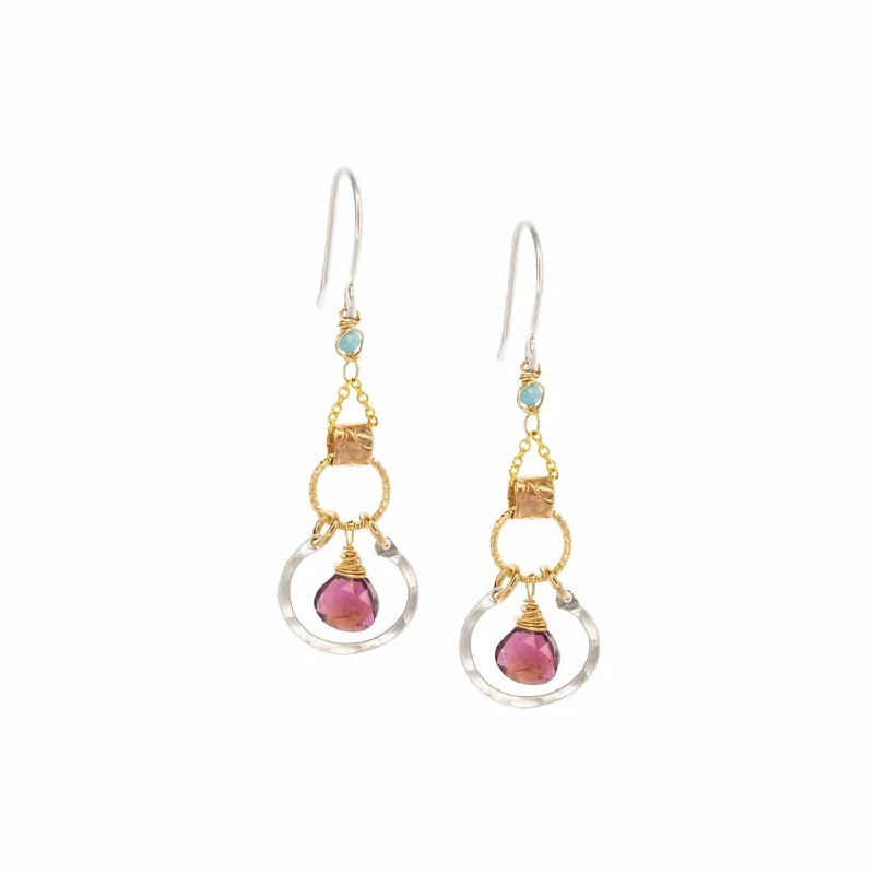 Crimson Ember Earrings