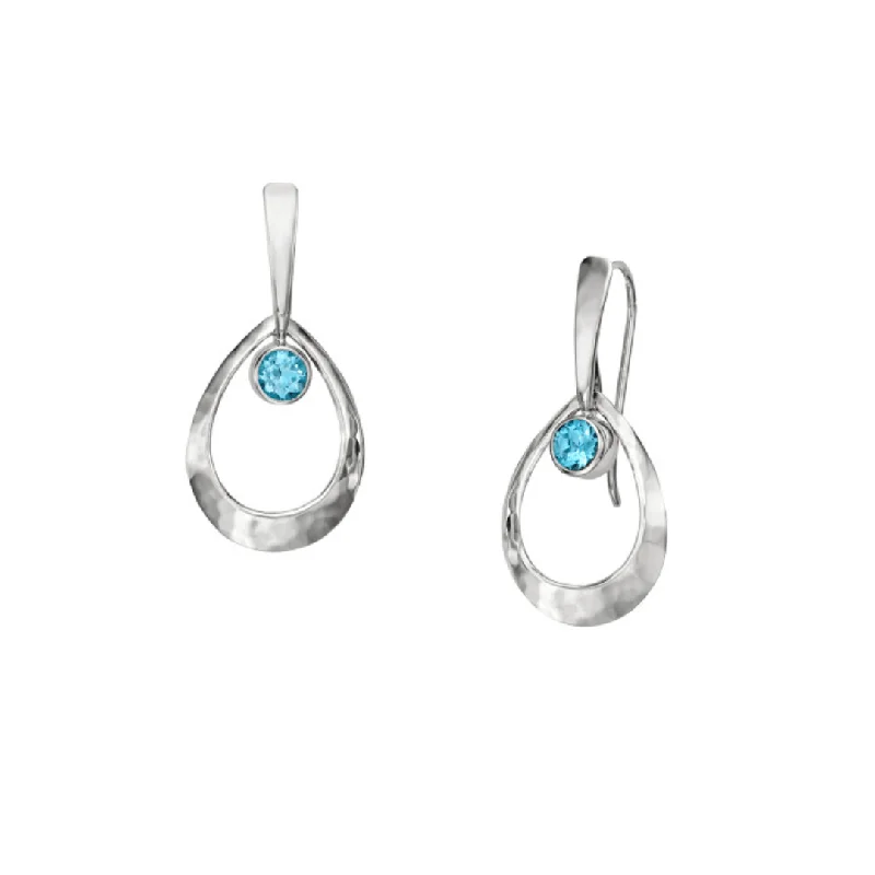 Blue Topaz Emma Earrings