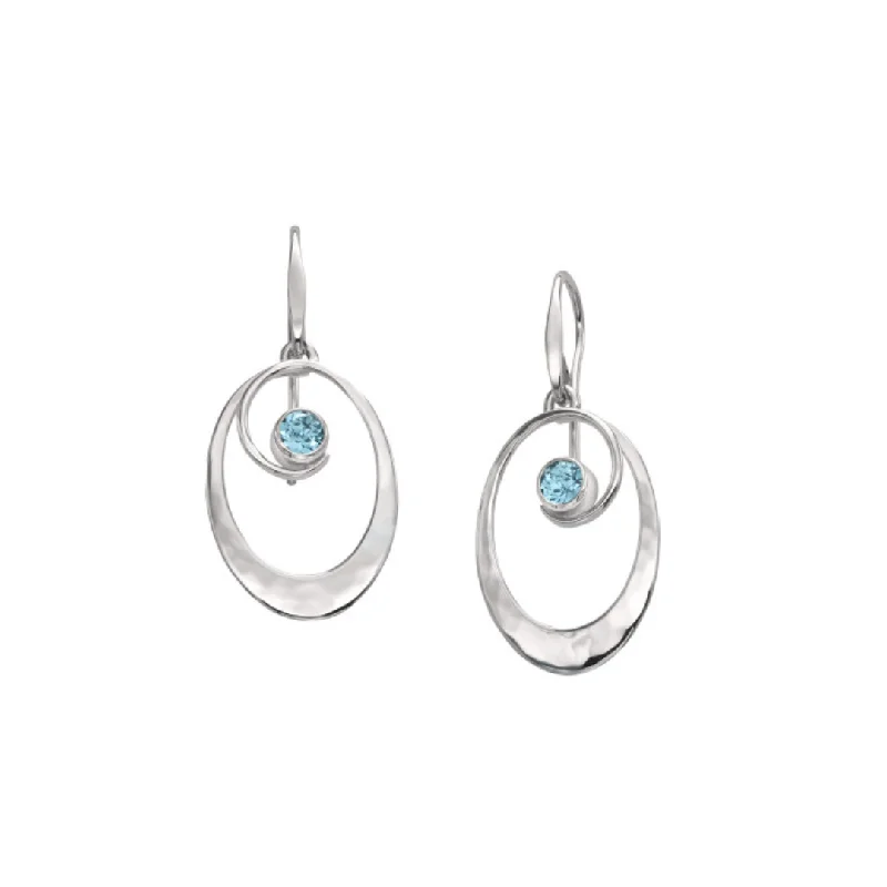 Blue Topaz Sophia Earrings