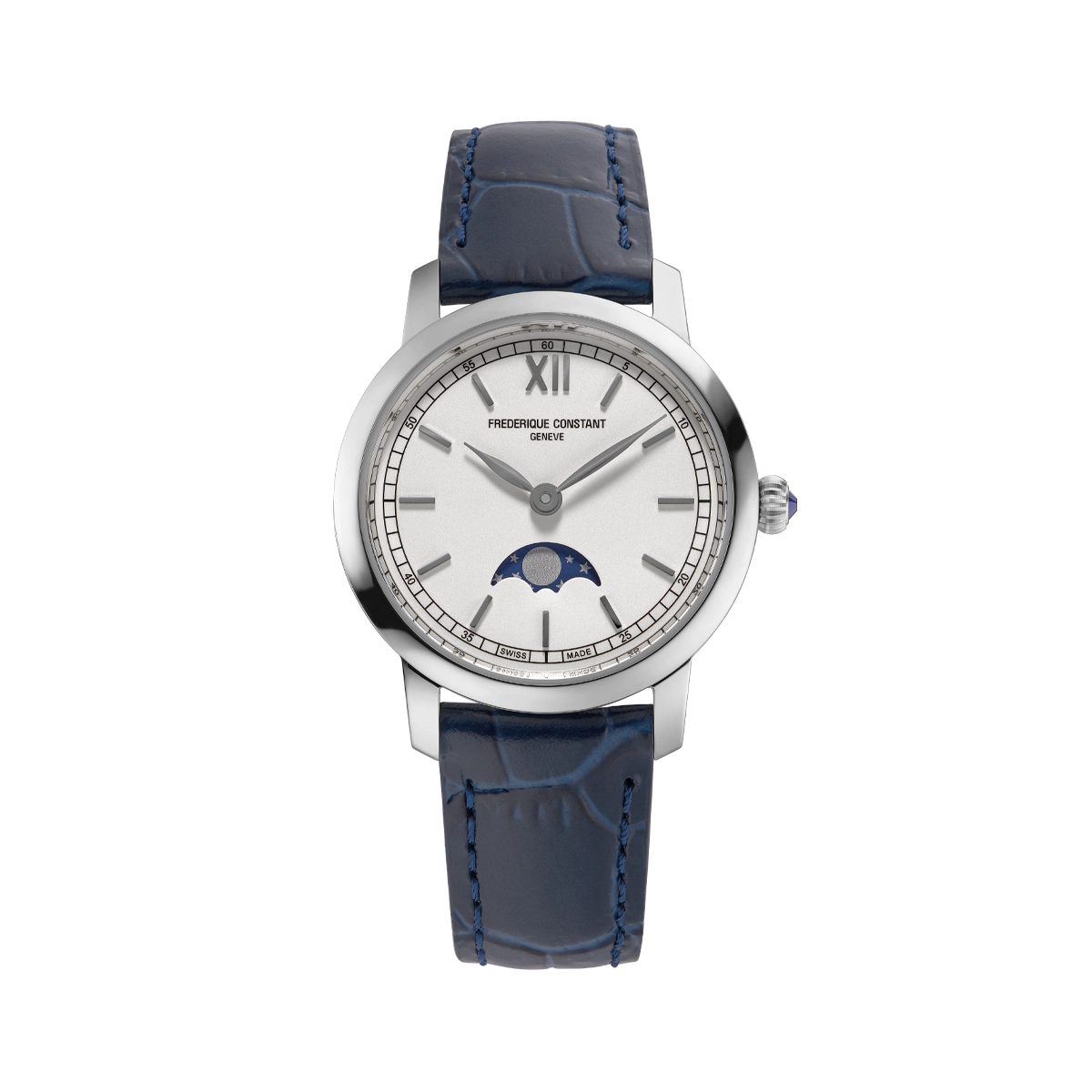 Frederique Constant Slimline Ladies Moonphase Watch