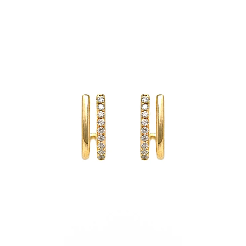 Gemini Cuff Earrings