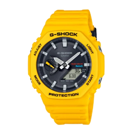 G-Shock 2100 Series Yellow Analog and Digital